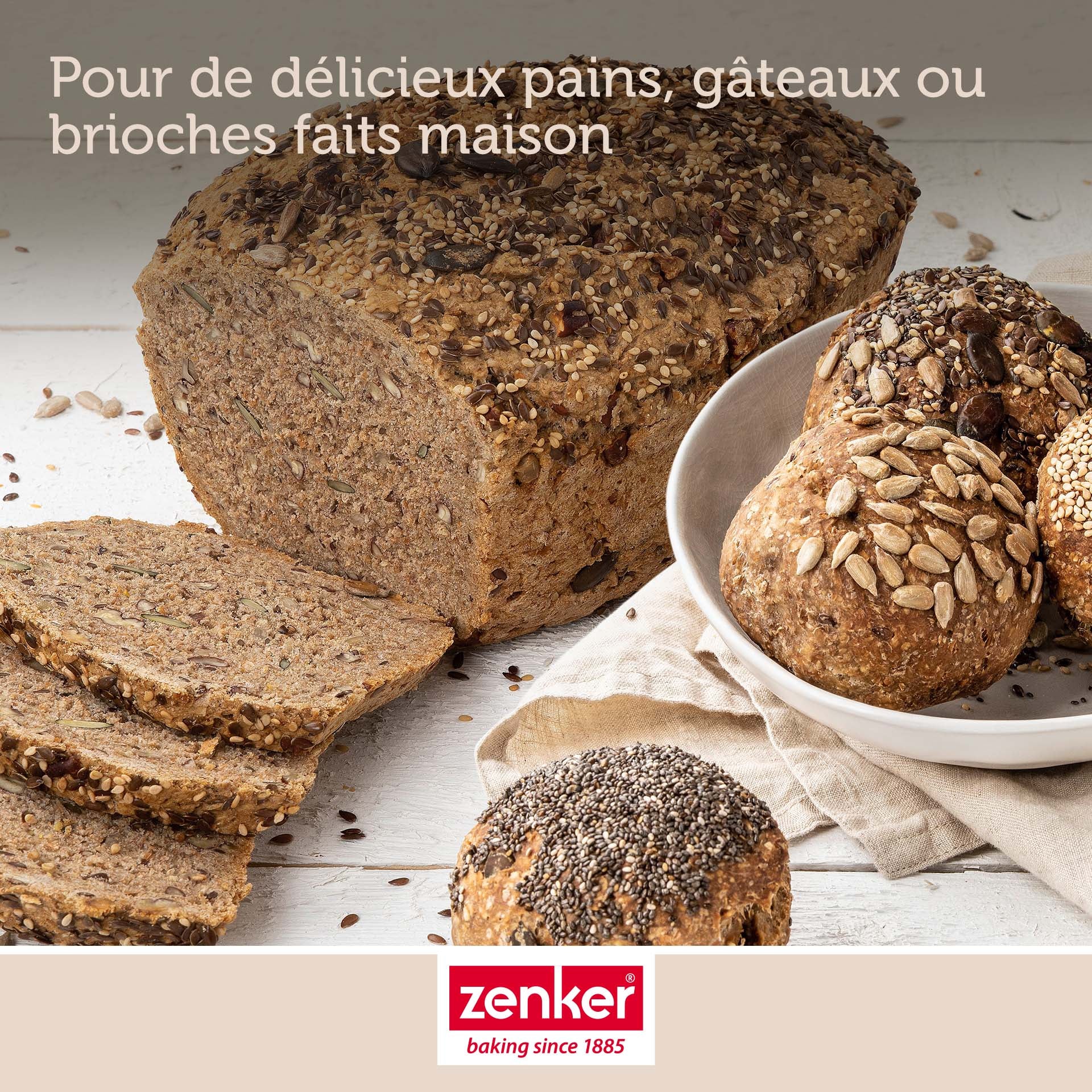 Moule à pain ovale 26 x 16 cm Zenker Black Metallic Zenker - Mathon - 8