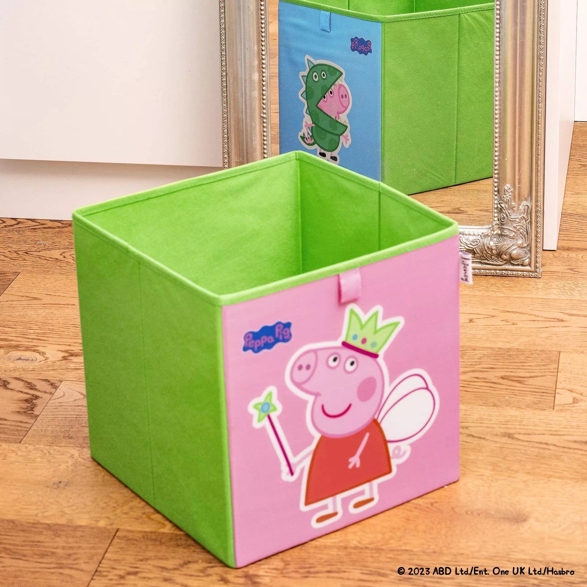 Boîte de rangement Peppa fée 2 faces compatible Kallax Lifeney Peppa Pig Fackelmann - Mathon - 2