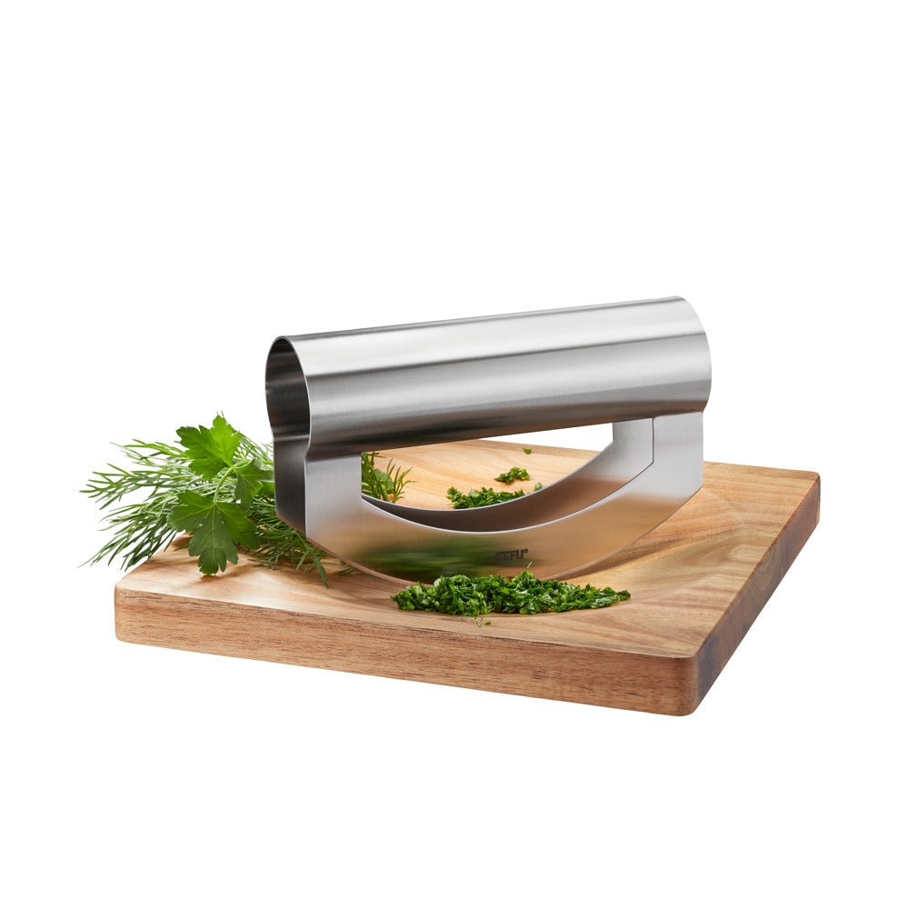 Set hachoir berceuse et planche à découper Gefu - Mathon - 1