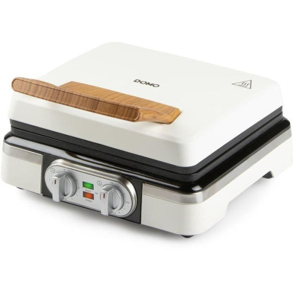 Machine A Gaufre - Gaufrier Electrique  - Domo - Do9280w - 1520 W - 2 Domo - Mathon - 1