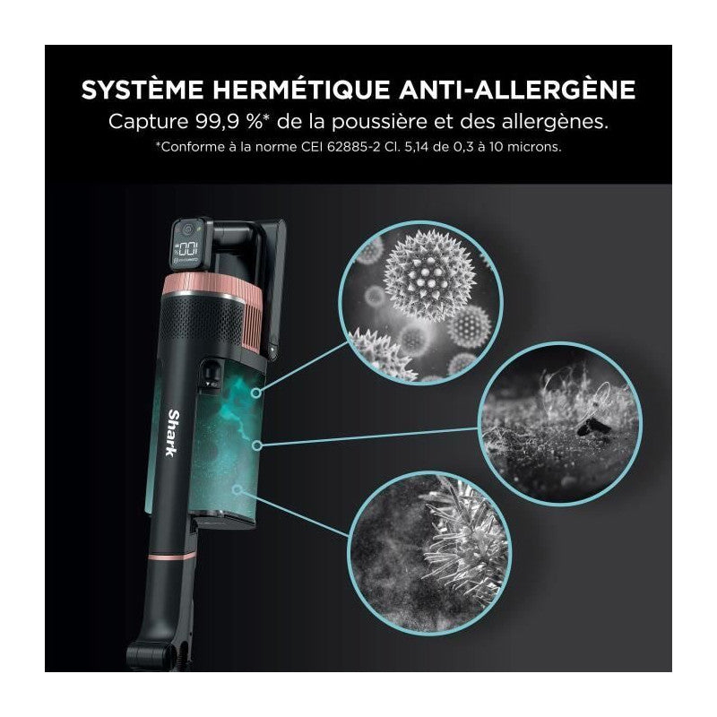 Stratos Iz400eu - Aspirateur Balai Sans Fil - Technologie Duoclean + Powerfins Plus - Eclairage Led Shark - Mathon - 5