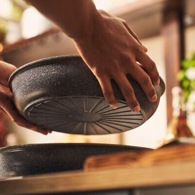 Set de 3 poêles Torre (Poêle 24 cm + Poêle 28 cm + Poignée amovible) Ballarini - Mathon - 5