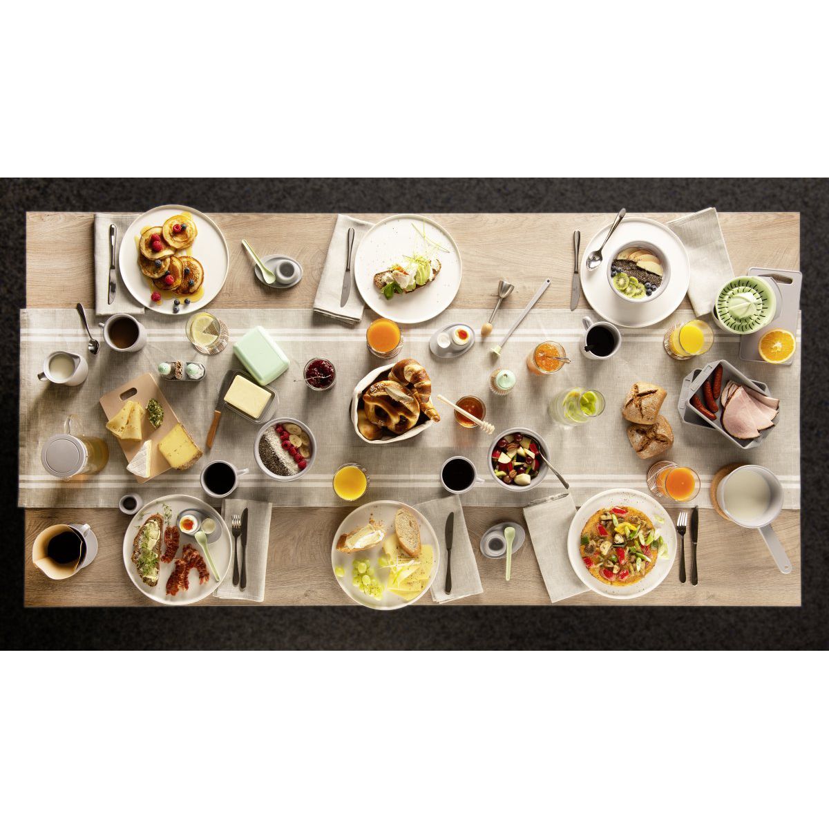 Lot de 4 cuillères à œuf  Nature Fackelmann - Mathon - 5