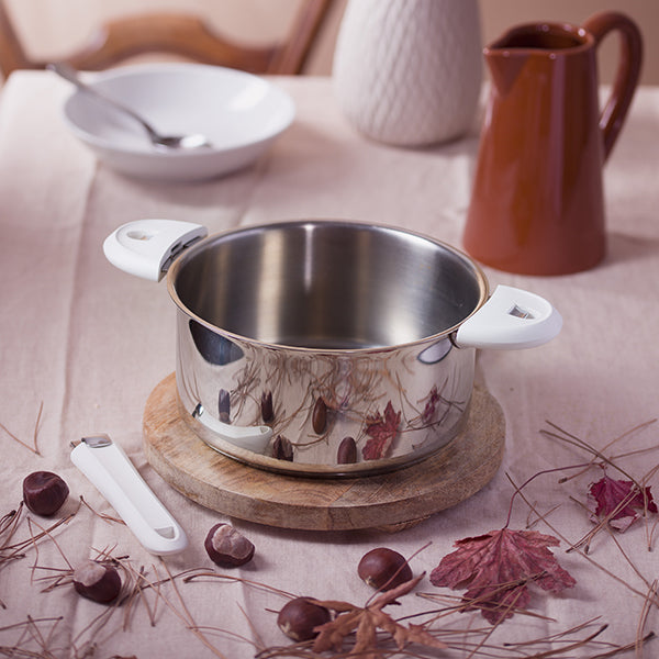 Casserole inox Mutine sans manche 16 cm Cristel - Mathon - 4