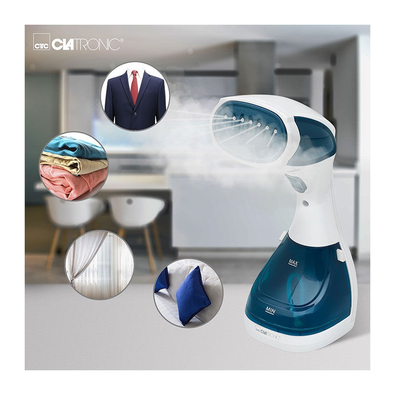 Défroisseur vapeur Clatronic DB 3717 Blanc/bleu Clatronic - Mathon - 5
