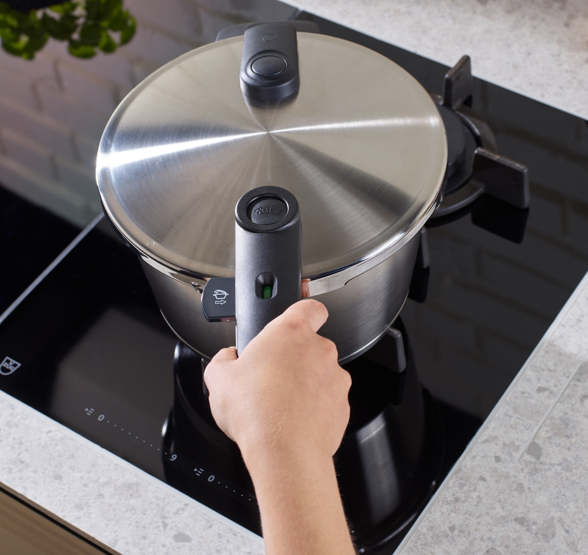 Autocuiseur en acier inoxydable, Vitaquick Premium, 3,5 L-compatible tous feux Fissler - Mathon - 4