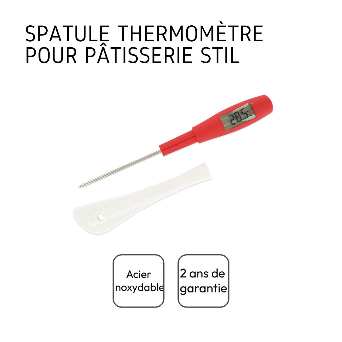 Spatule thermomètre 30 cm Stil Fackelmann - Mathon - 4