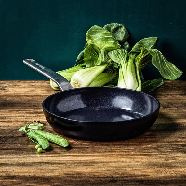 Poêle aluminium antiadhésive noire 24 cm Evolution Green pan - Mathon - 5