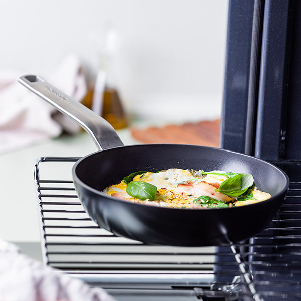Poêle aluminium antiadhésive noire 28 cm Evolution Green pan - Mathon - 5