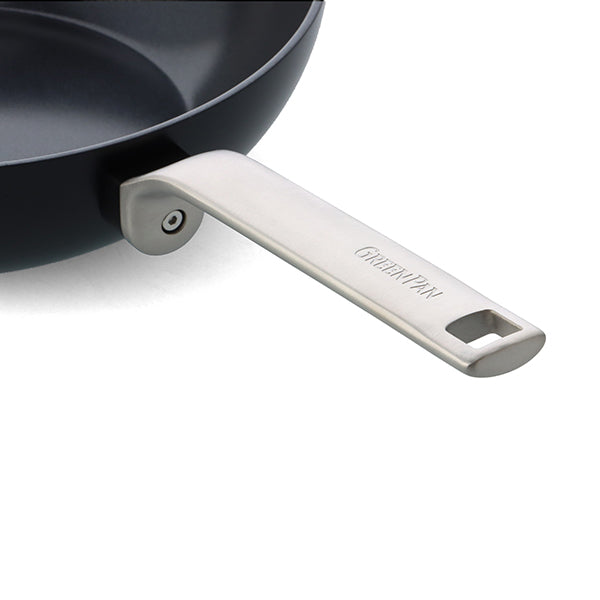 Poêle aluminium antiadhésive noire 28 cm Evolution Green pan - Mathon - 4