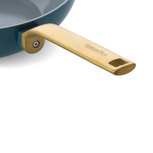 Poêle aluminium antiadhésive bleu 24 cm Evolution Green pan - Mathon - 4