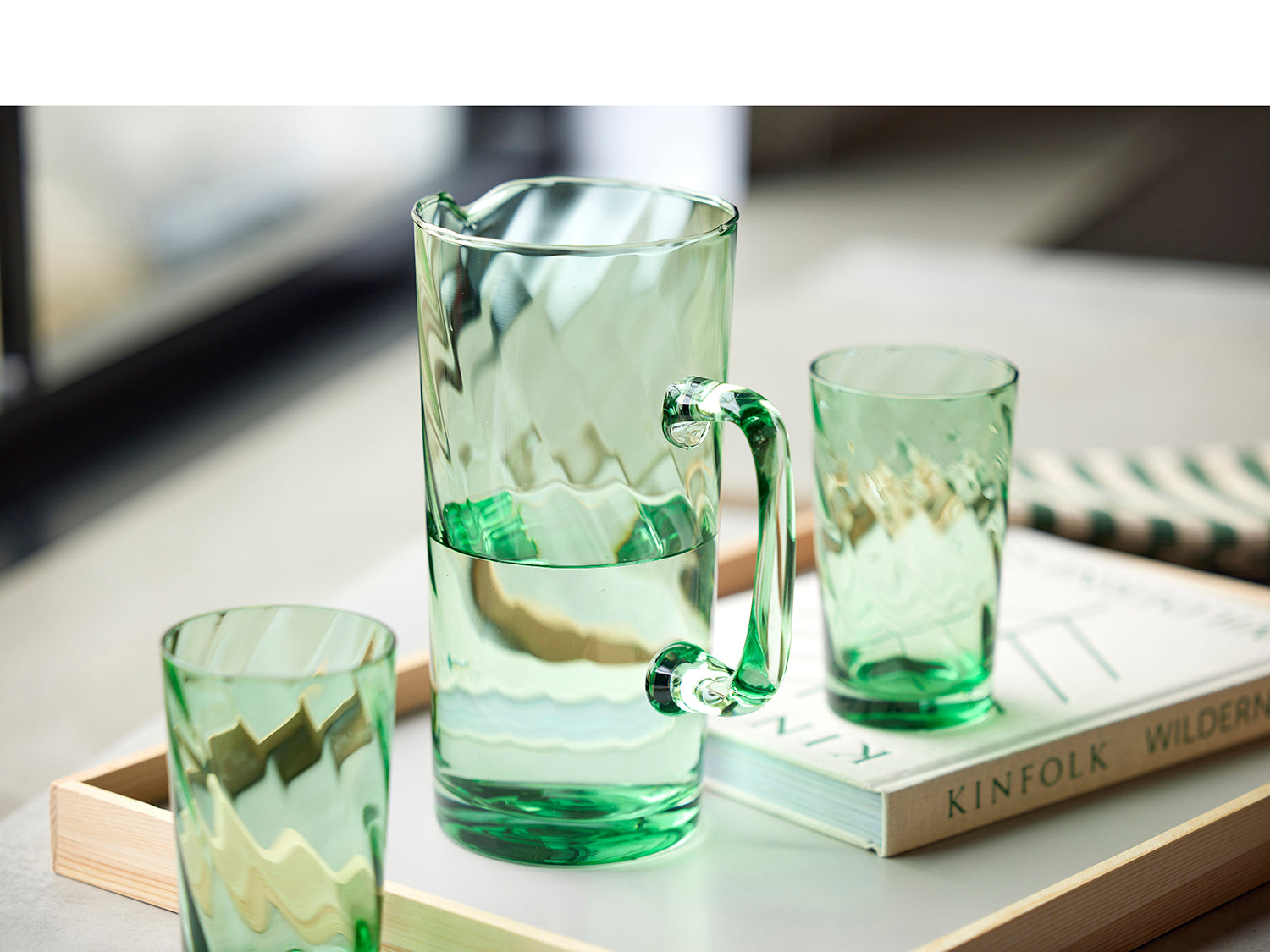 Set de 4 verres highball VIENNA Vert Lyngby Glas - Mathon - 10
