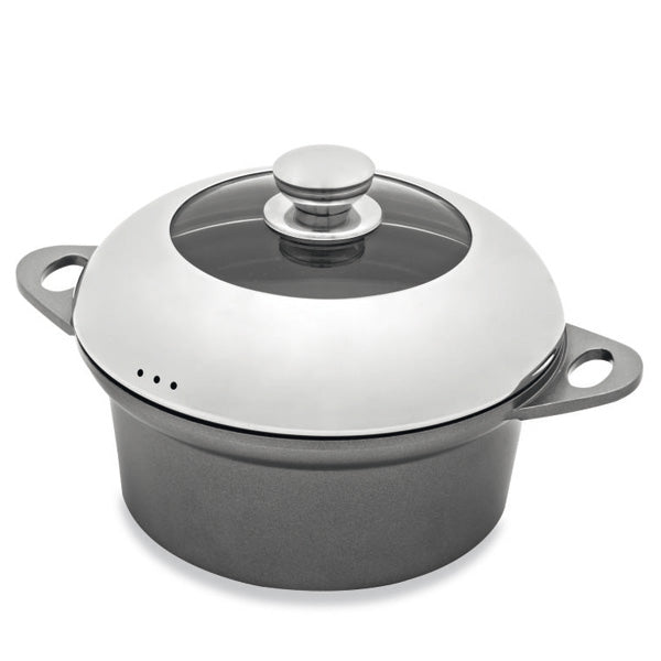 Lot faitout Dur Comme de la Pierre 24 cm et 2 maniques en silicone Mathon - Mathon - 3