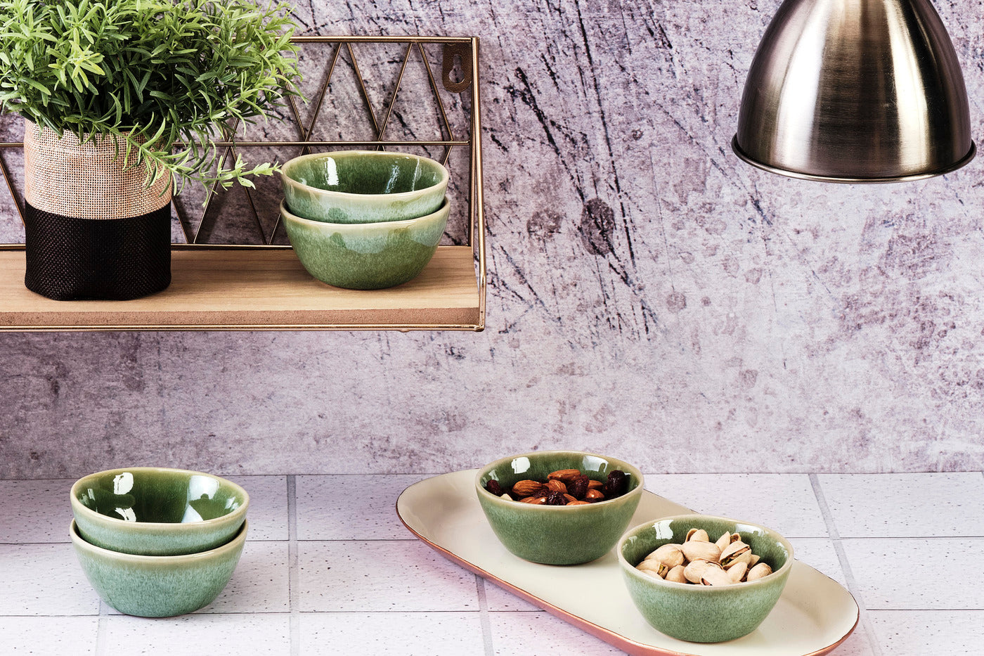 Bol MAGMA Ø9cm - 6 pièces - Menthe Björn - Mathon - 2