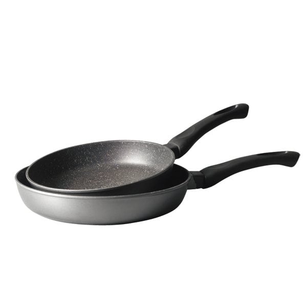 Lot 2 Poêles avec revêtement Dur comme la pierre 24 et 28 cm Mathon - Mathon