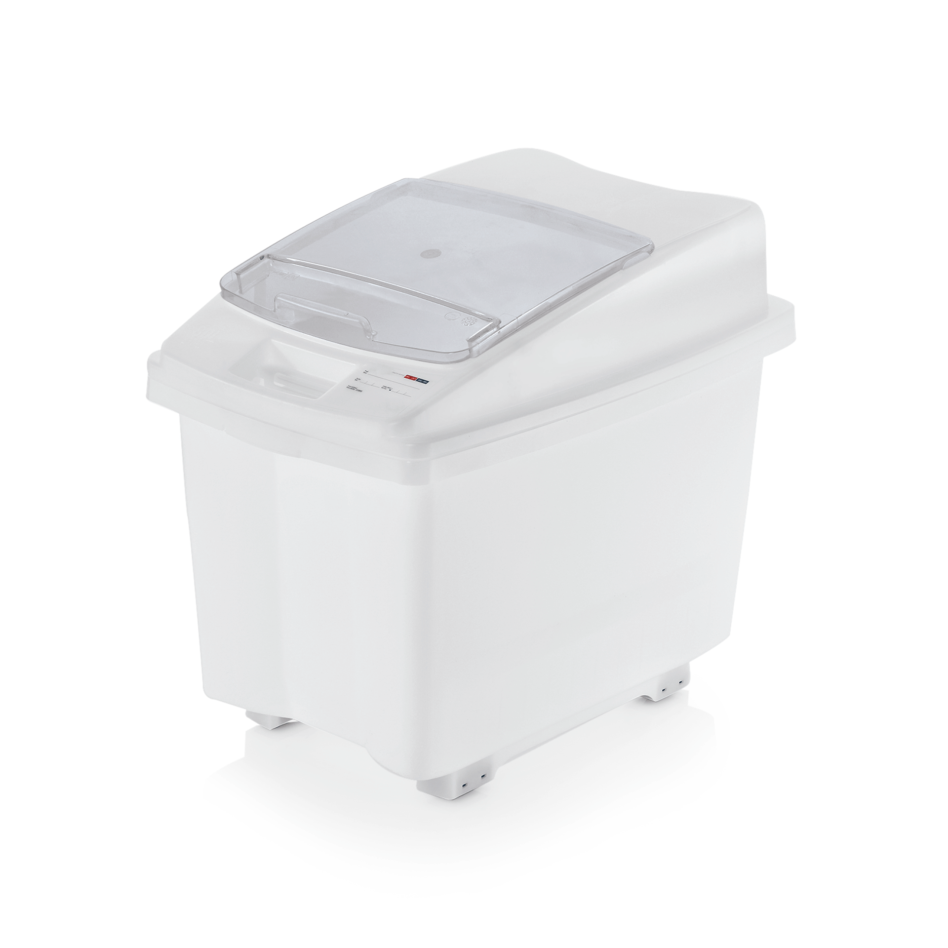 Récipient alimentaire HACCP en Plastique 80 litres L 660 mm l 430 mm H 550 mm - WAS Germany - Mathon