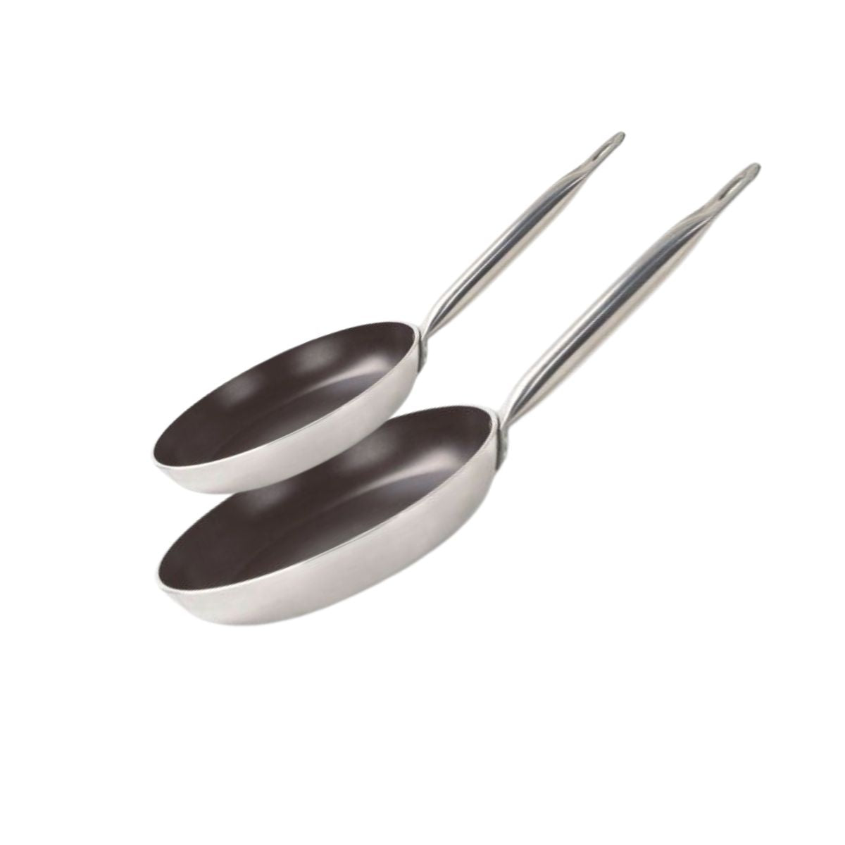 Set de 2 Poêles 24 et 32 cm céramique sans PFAS Bistro Line Elo - Mathon - 1