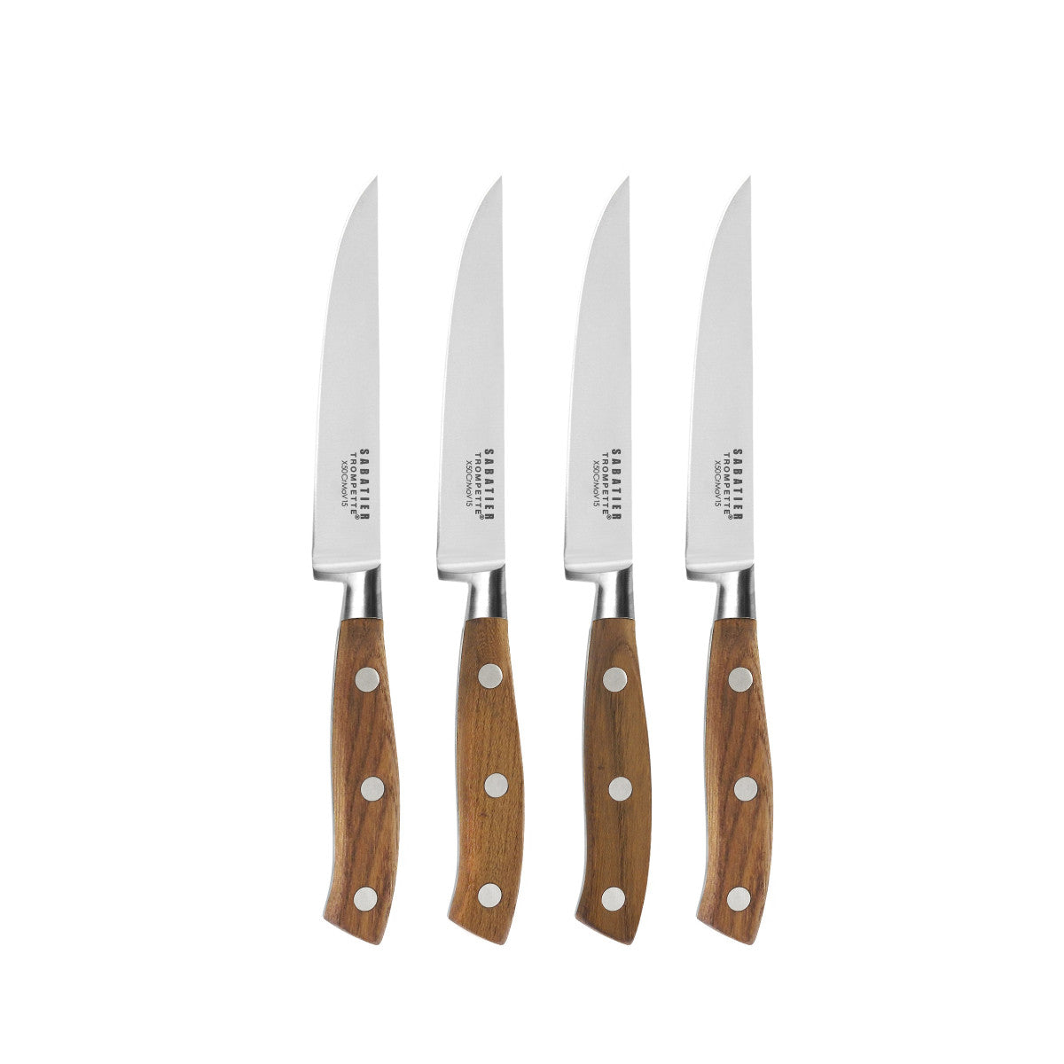 Ryokan - Coffret palette 4 couteaux steak Sabatier Trompette - Mathon - 2