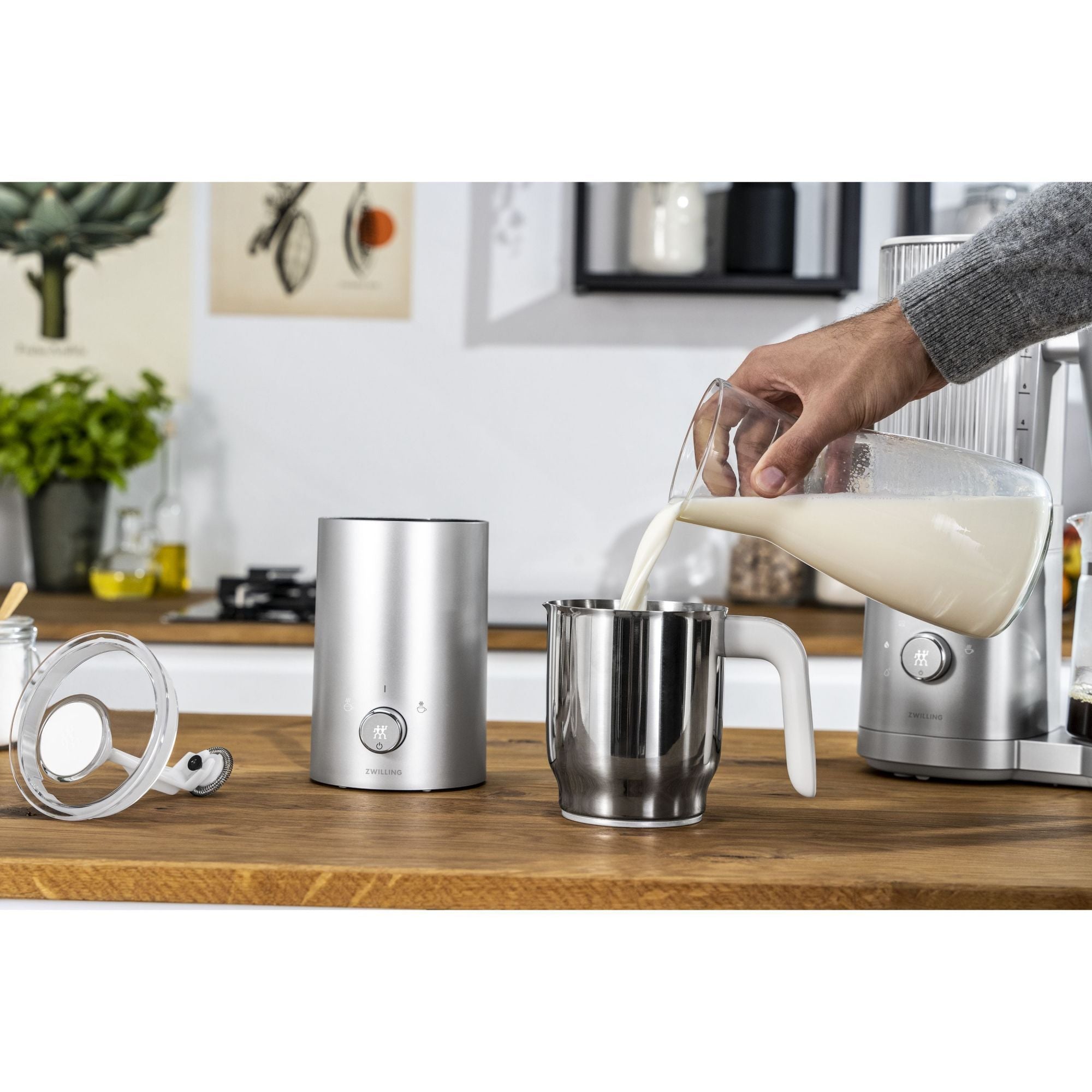 Mousseur à lait Enfinigy Argent Zwilling - Mathon - 2