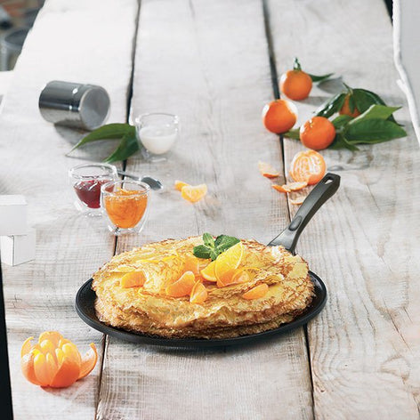 Crêpière traditionnelle avec revêtement anti-adhésif 28 cm Mathon - Mathon - 2