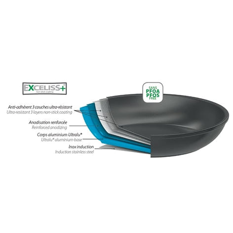 Poêle Cookway amovible 30 cm Cristel - Mathon - 2