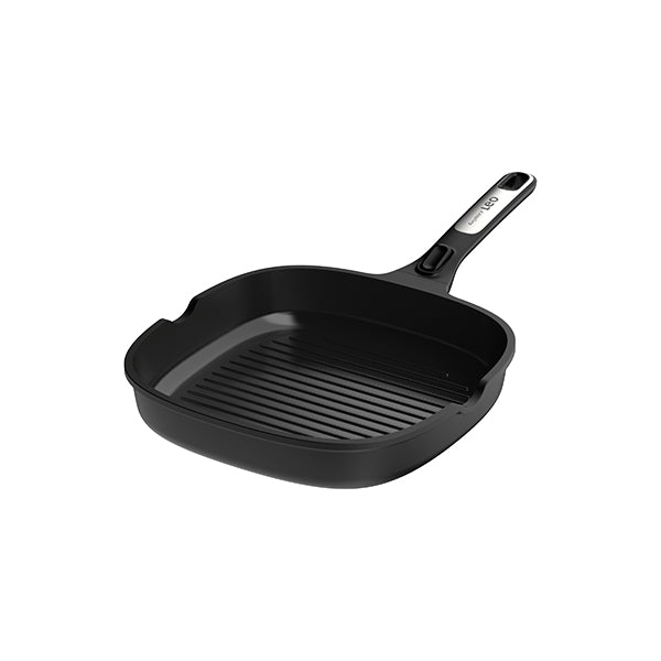 Poêle grill anti-adhérente Phantom manche amovible 26 cm Berghoff - Mathon - 1