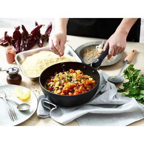 Sauteuse 28 cm Choc Intense amovible De Buyer - Mathon - 2