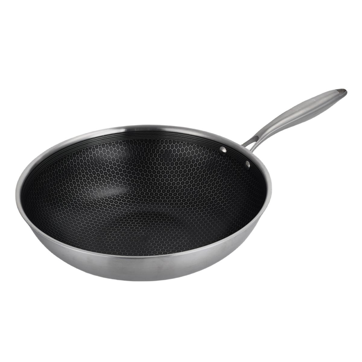 Wok 32cm triplex - "BlackSteel" Gam Hotel - Mathon - 1