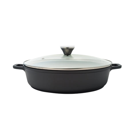 Mijoteuse basse 32 cm avec Couvercle Baumalu - Mathon