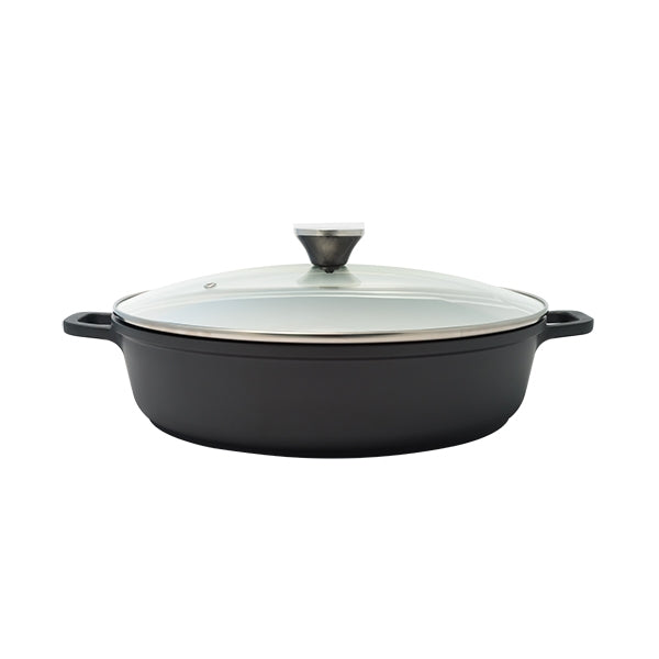 Mijoteuse basse 36 cm avec couvercle Baumalu - Mathon