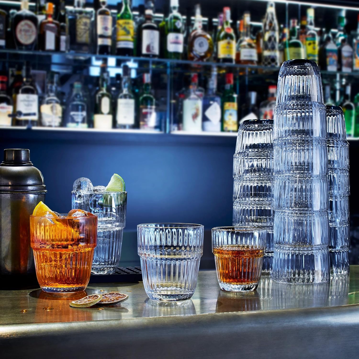 Lot de 6 verres à jus, BARSHINE, 39,5 cl Bormioli Rocco - Mathon - 4