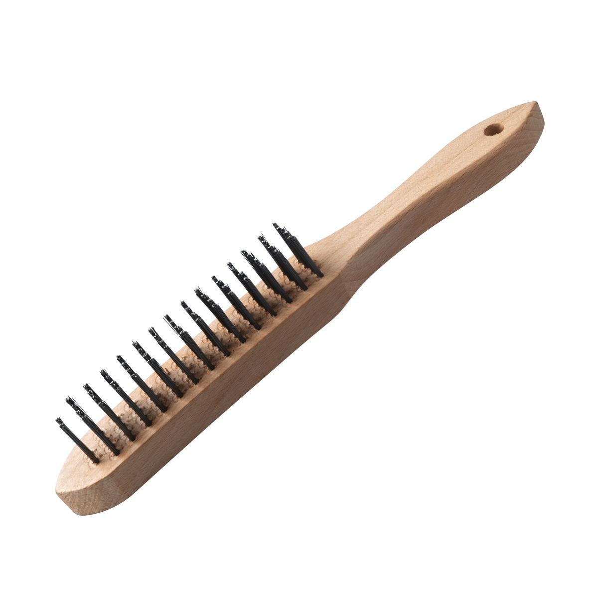 Brosse à nettoyer le barbecue 28 cm bois et acier FM Professional - Mathon - 1