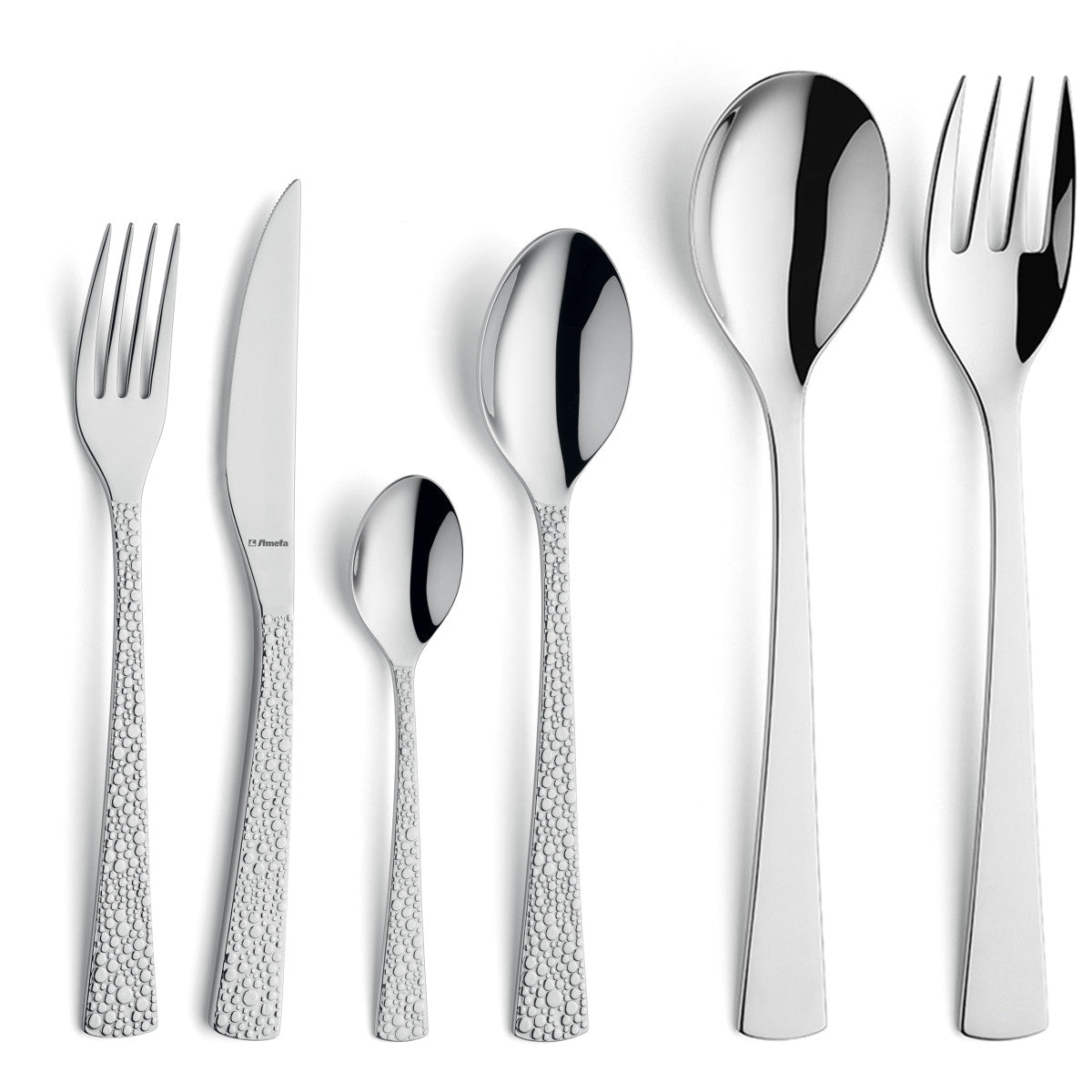 Livia Ronda - Ménagère 50 pièces avec service salade Amefa - Mathon - 1