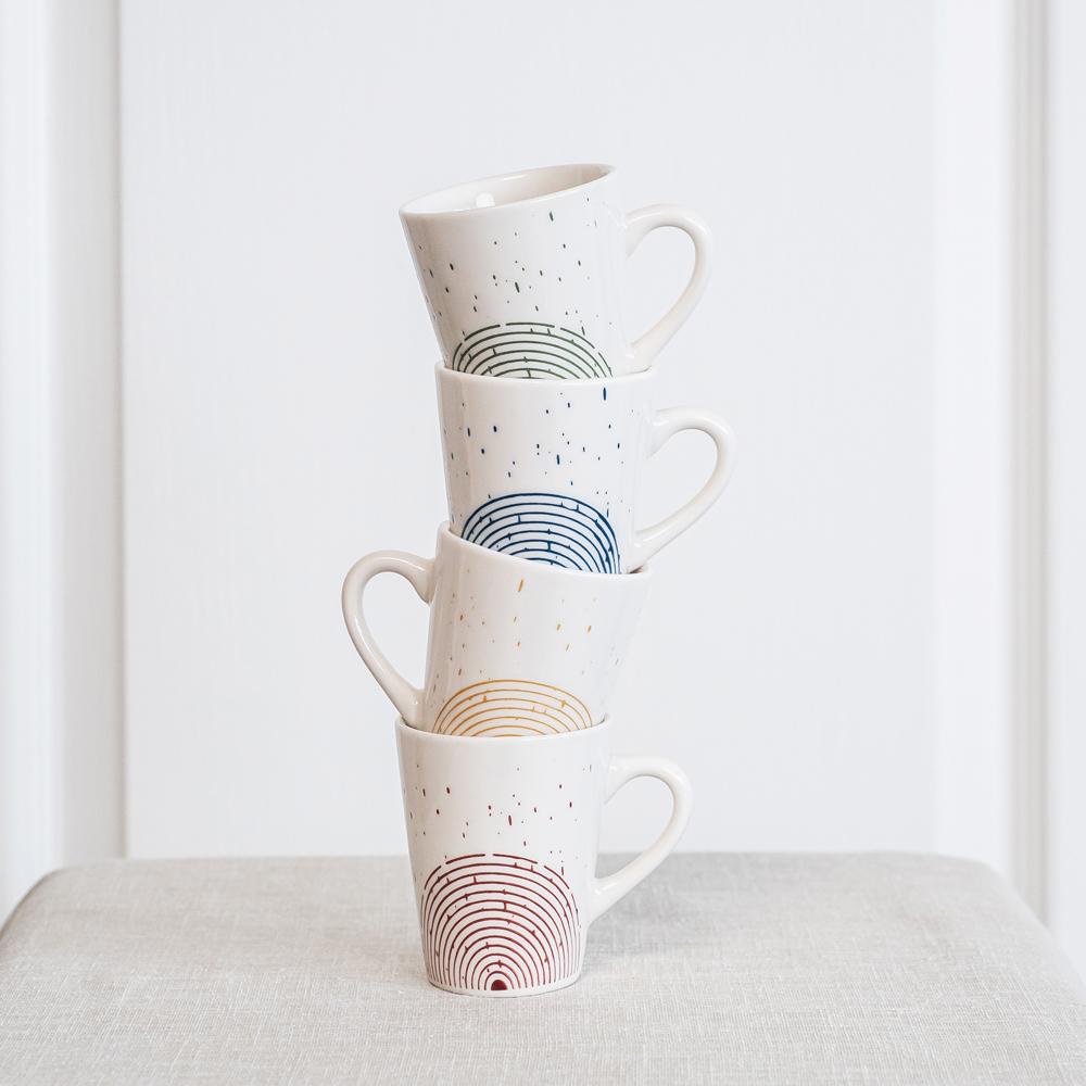 Coffret de 8 tasses 9 cl Rio Table passion - Mathon - 3