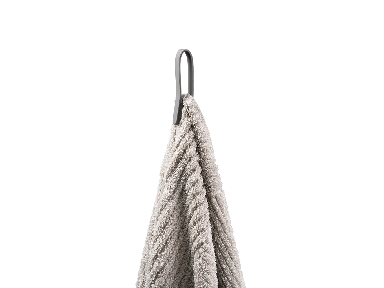 Set de 2 sangles magnétiques pour serviette LOOP MAGNET en silicone Gris Zone Denmark - Mathon - 2