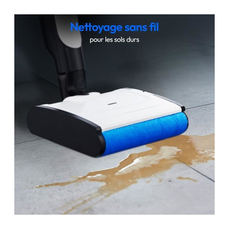 Medion H10 Nettoyeur Sol Dur Sans Fil - Rouleau Brosse - Réservoirs Eau Propre/sale - Fonction Auto-nettoyage - écran Led Medion - Mathon - 5
