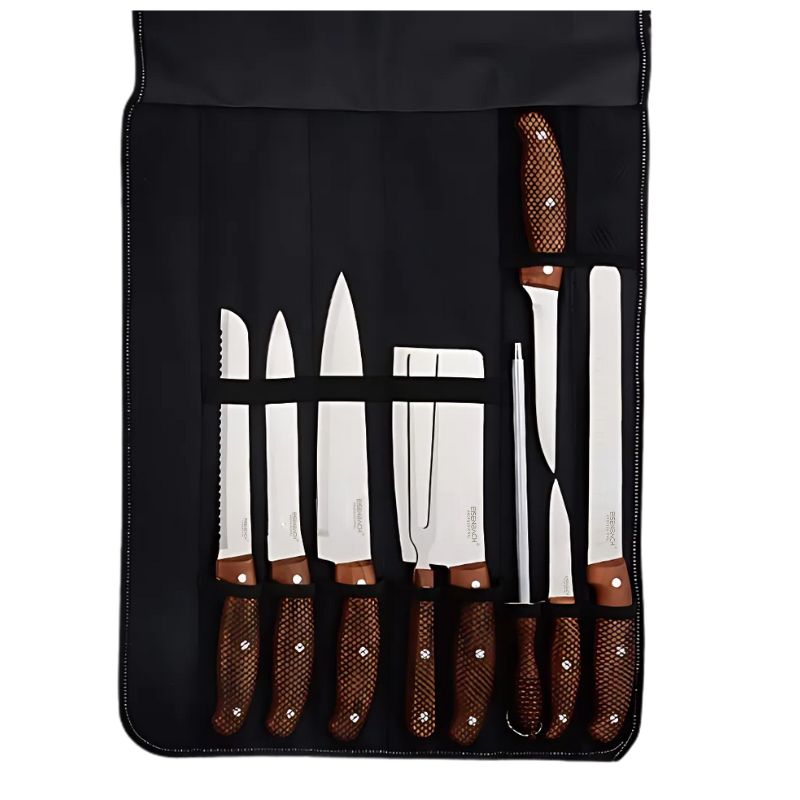 Ensemble de Couteaux Professionnels 9 Pièces avec Sac de Transport Eisenbach LH-049 Eisenbach - Mathon - 2