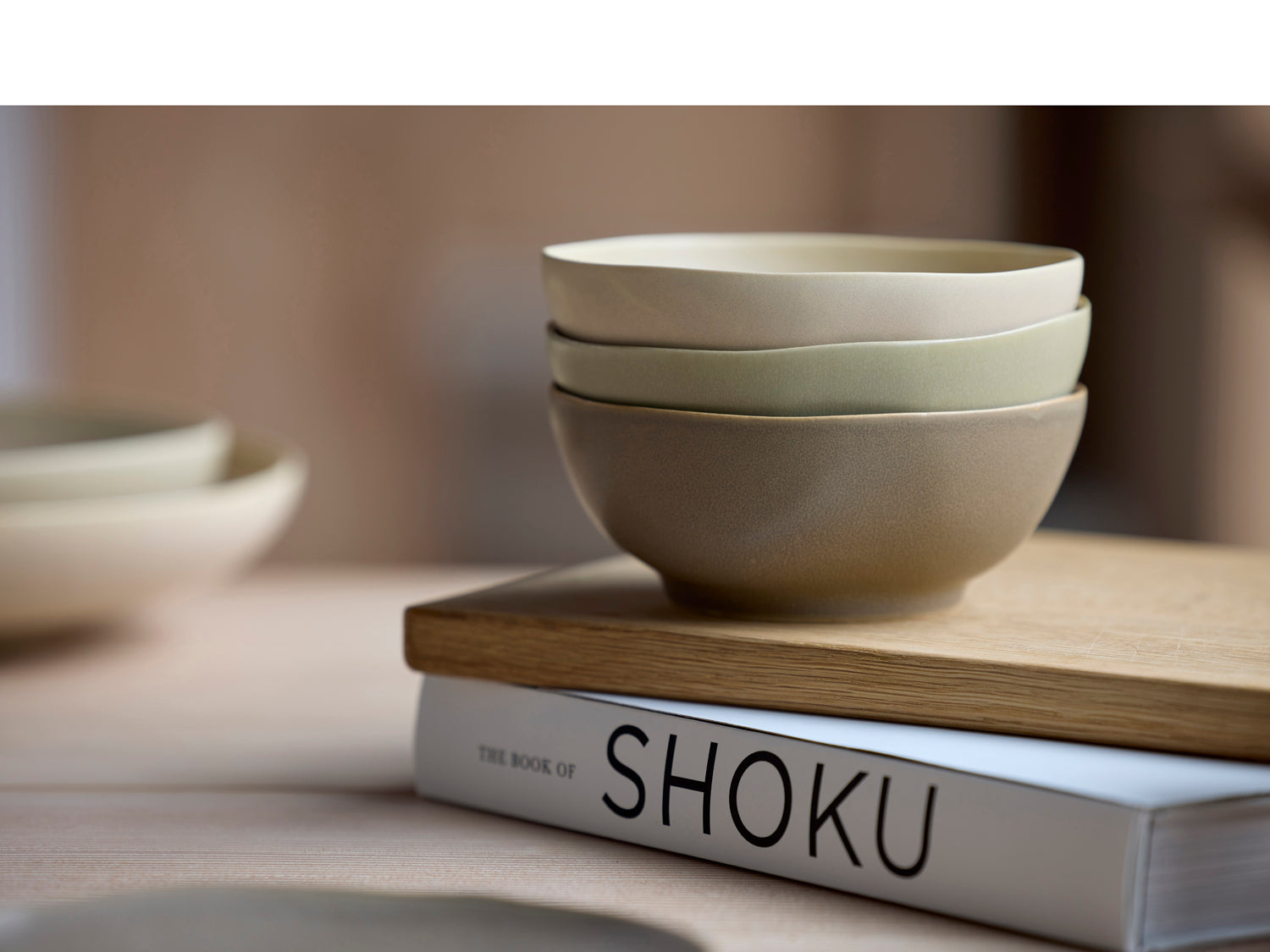 Bol Shoku en Grès Marron chaud Villa Collection - Mathon - 8