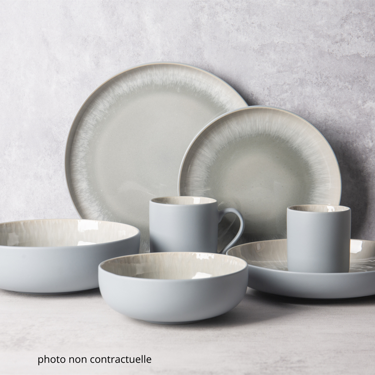 Lot de 6 bols bleu - "Iris" Laguiole Cuisson - Mathon - 5