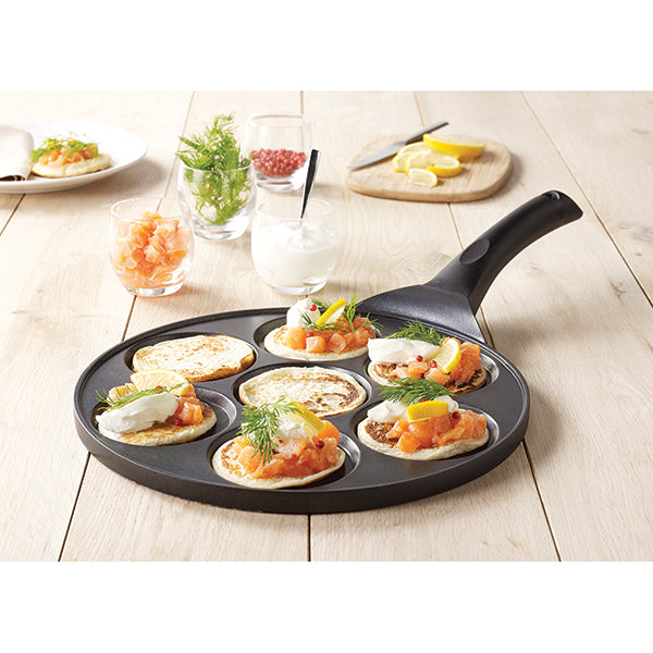 Gmars Poêle à Pancakes de 4 Trous, Poêle Multfonctonnel pour Gmars Poêle à Pancakes de 4 Trous, Poêle Multfonctonnel pour