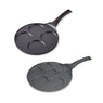 Lot de 2 poêles 7 mini blinis et 4 pancakes antiadhérentes à induction Mathon - Mathon - 1