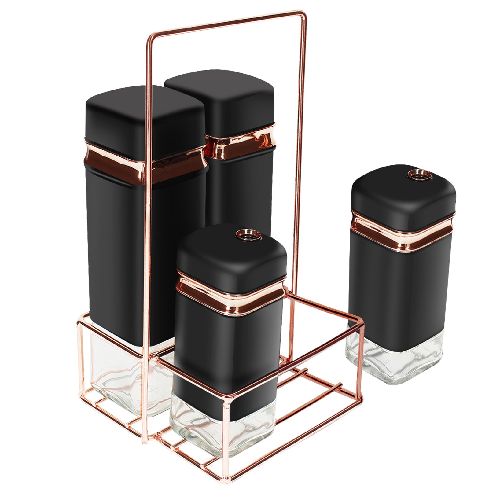 Ensemble 4 Pots à Condiments Cheffinger - Mathon - 6