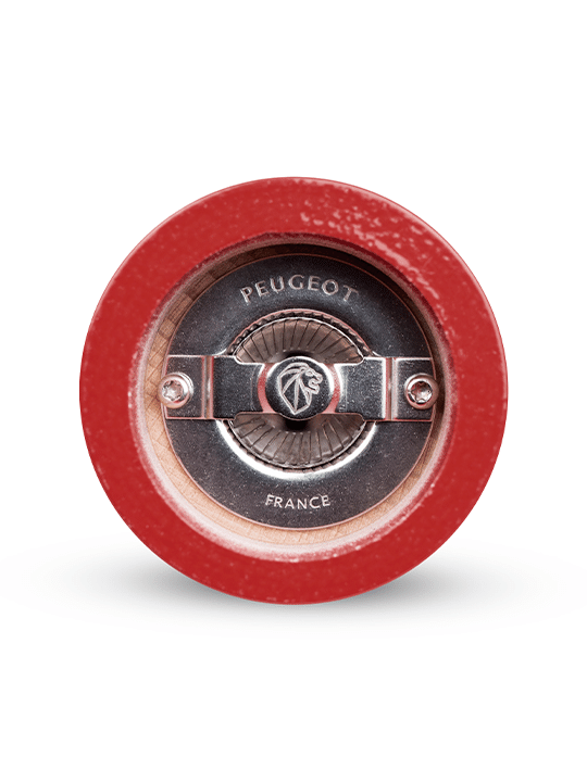 Paris Moulin à sel manuel en bois, laqué rouge passion, 30 cm - 12in Peugeot - Mathon - 6