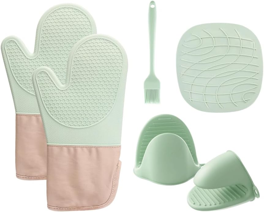 Ensemble de gants de cuisine résistants à la chaleur Vendos85 - Mathon