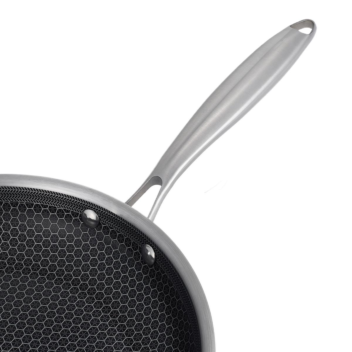 Poêle 28cm triplex - "BlackSteel" Laguiole Cuisson - Mathon - 5