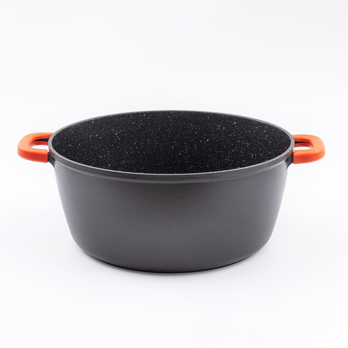 Faitout noir 36cm revêtement céramique - "RobuCook" Laguiole Cuisson - Mathon - 2