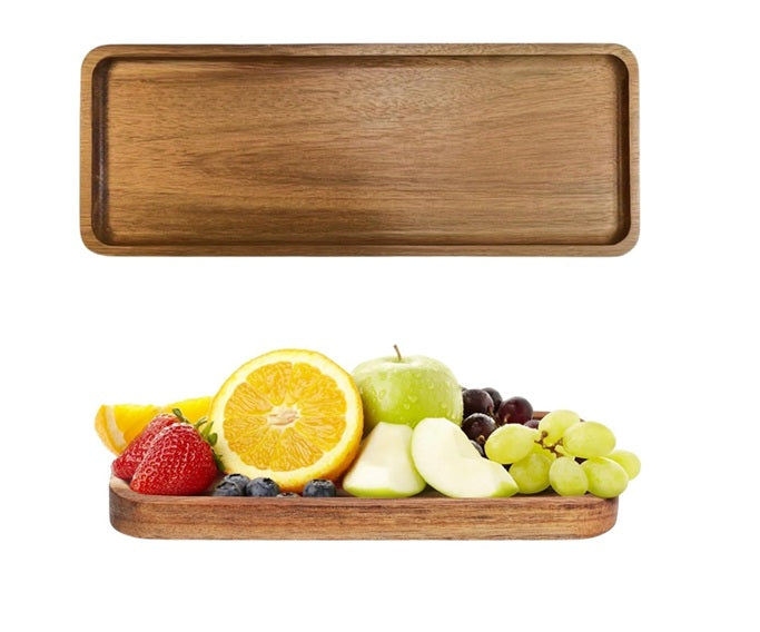 Plateau de service en bois d