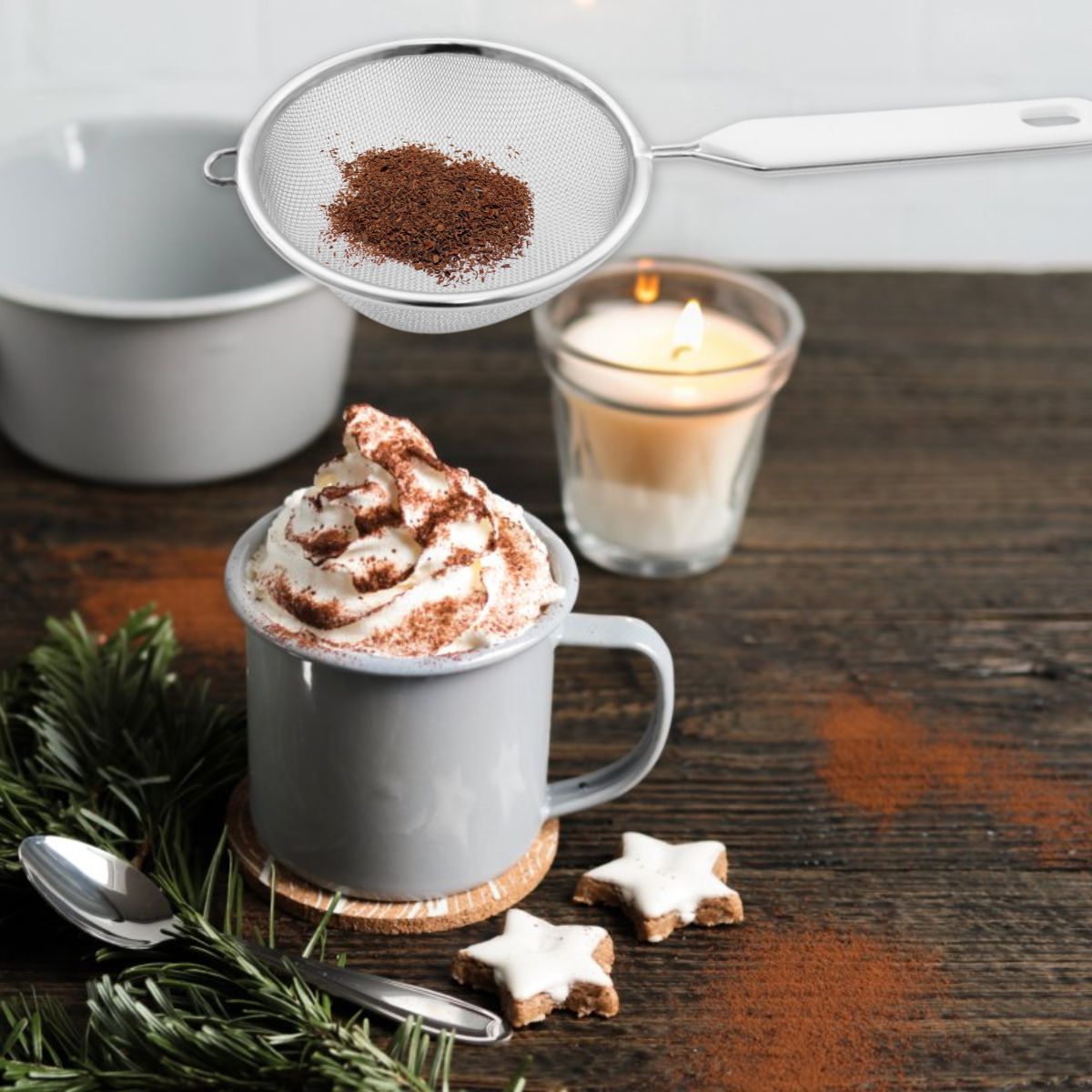 Petite passoire tamis 10 cm de diamètre  Divers Fackelmann - Mathon - 2