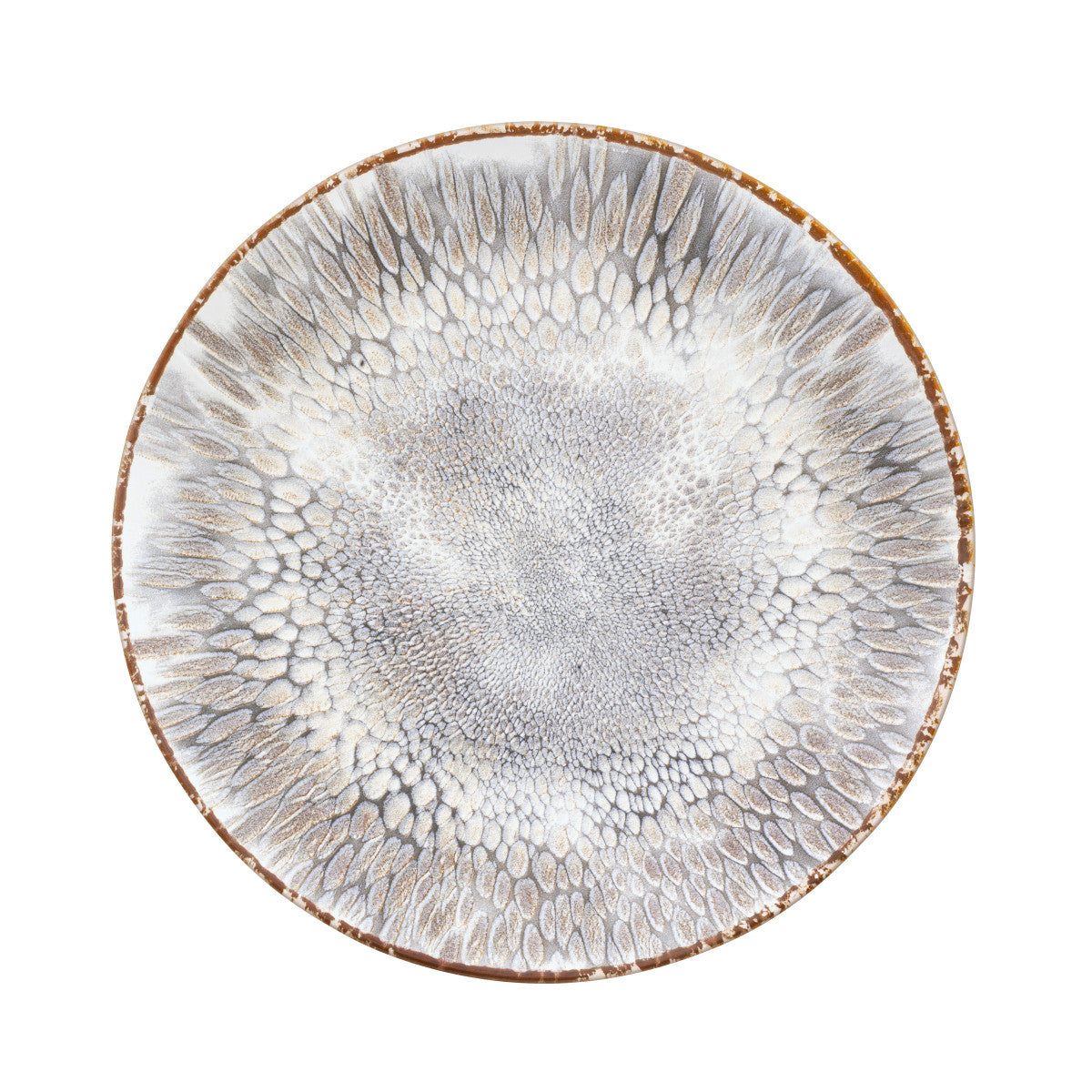 Braise - Assiette plates forme coupe (lot de 6) Médard de Noblat - Mathon - 1