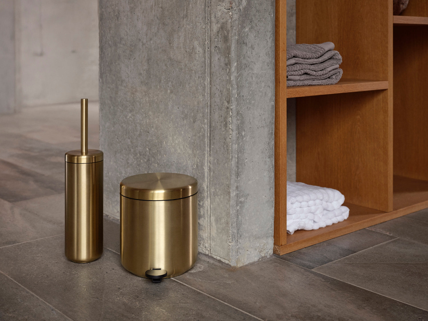 Poubelle à pédale Ume en SS304 Laiton finish Laiton Zone Denmark - Mathon - 8